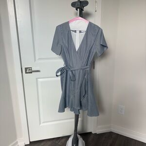 J. O. A. | Striped Short Sleeve Dress